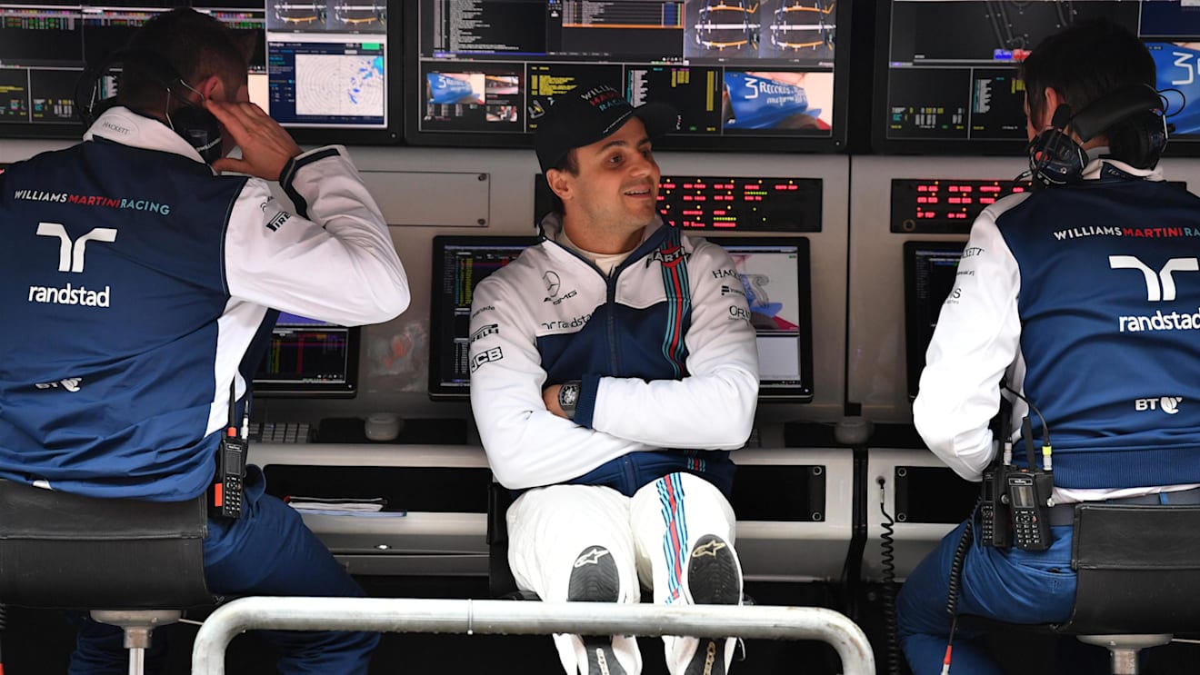 Felipe Massa (BRA) Williams on the pit wall gantry at Formula One World Championship, Rd2, Chinese Grand Prix, Practice, Shanghai, China, Friday 7 April 2017. © Sutton Motorsport Images
