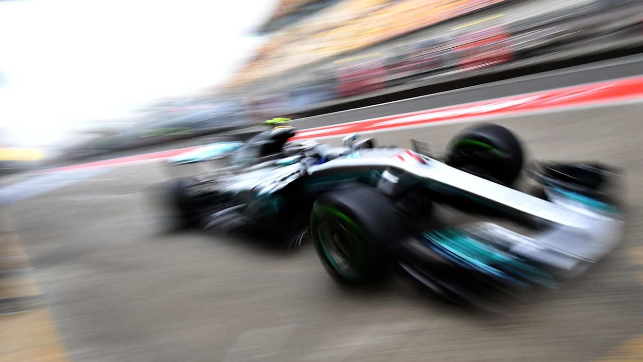 Valtteri Bottas (FIN) Mercedes-Benz F1 W08 Hybrid at Formula One World Championship, Rd2, Chinese Grand Prix, Practice, Shanghai, China, Friday 7 April 2017. © Sutton Motorsport Images