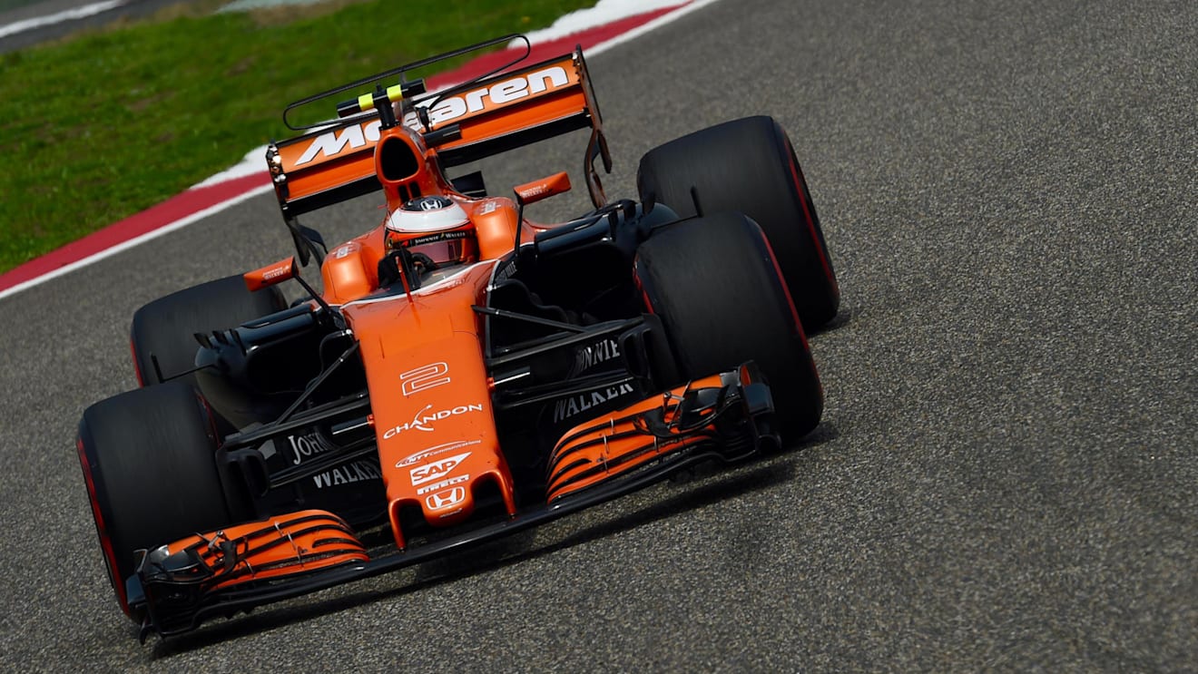 Stoffel Vandoorne (BEL) McLaren MCL32 at Formula One World Championship, Rd2, Chinese Grand Prix, Qualifying, Shanghai, China, Saturday 8 April 2017. © Sutton Motorsport Images