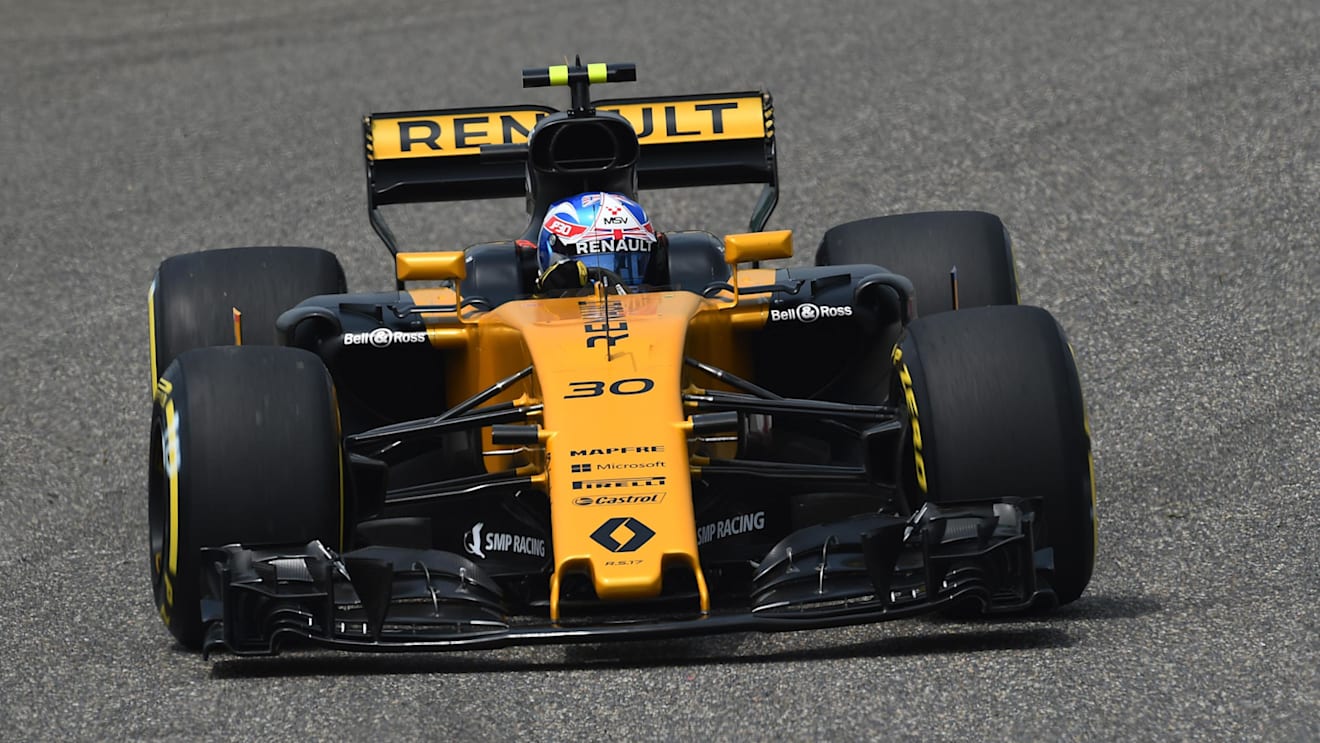 Jolyon Palmer (GBR) Renault Sport F1 Team RS17 at Formula One World Championship, Rd2, Chinese Grand Prix, Qualifying, Shanghai, China, Saturday 8 April 2017. © Sutton Motorsport Images