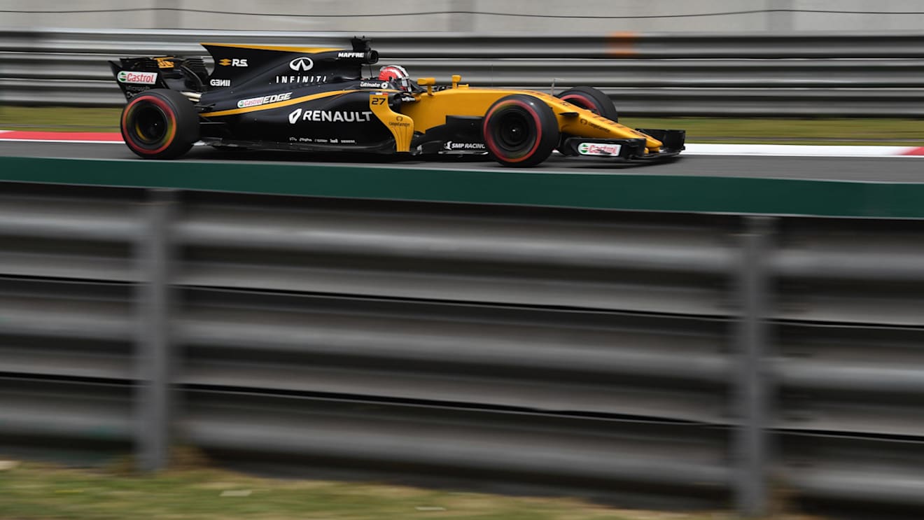 Nico Hulkenberg (GER) Renault Sport F1 Team RS17 at Formula One World Championship, Rd2, Chinese Grand Prix, Qualifying, Shanghai, China, Saturday 8 April 2017. © Sutton Motorsport Images