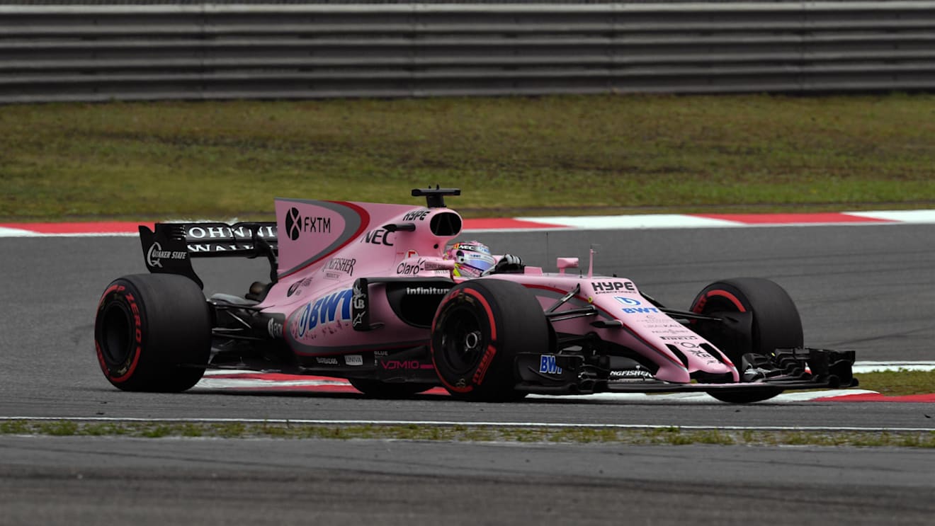 Sergio Perez (MEX) Force India VJM10 at Formula One World Championship, Rd2, Chinese Grand Prix, Qualifying, Shanghai, China, Saturday 8 April 2017. © Sutton Motorsport Images