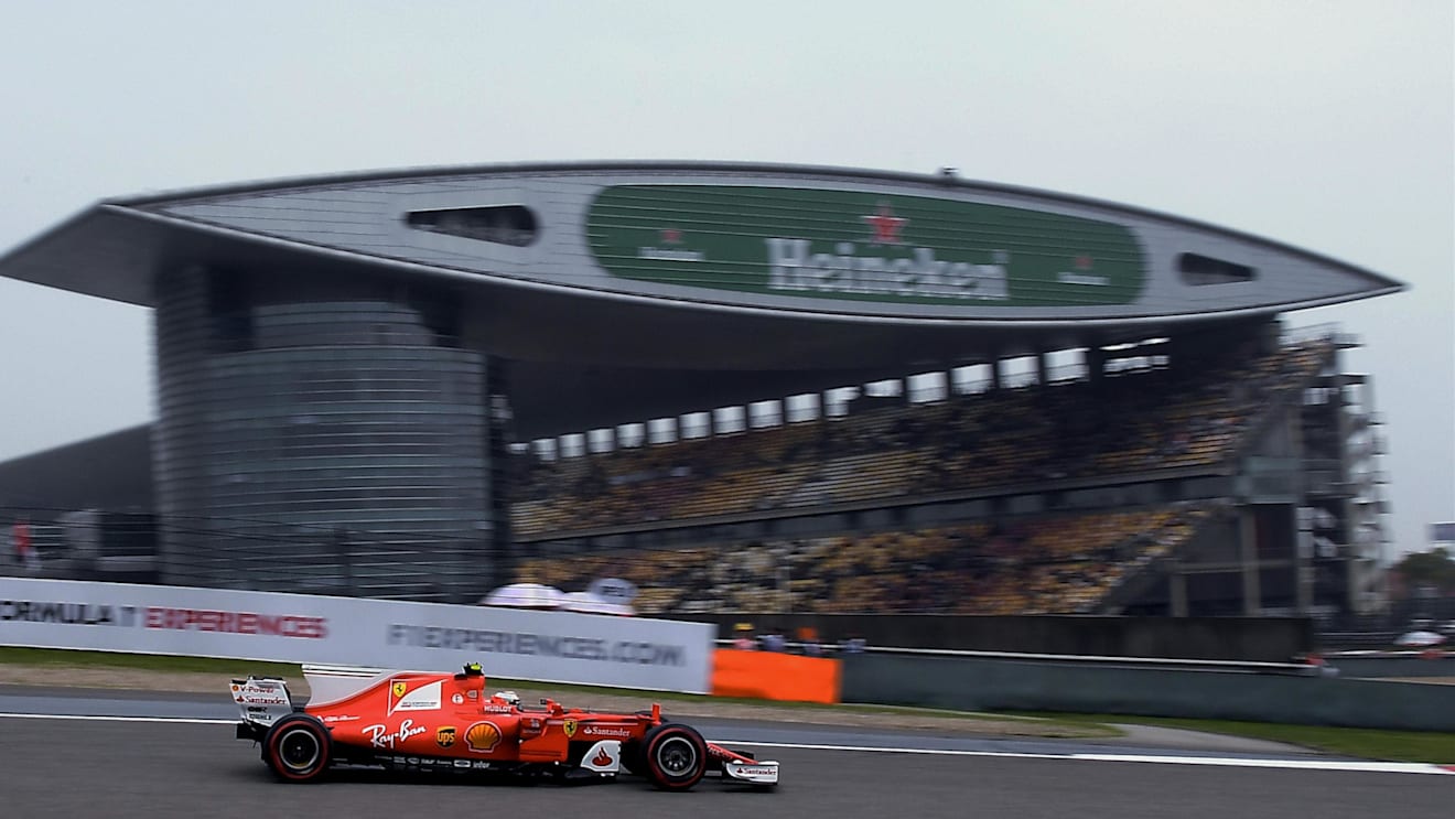 Kimi Raikkonen (FIN) Ferrari SF70-H at Formula One World Championship, Rd2, Chinese Grand Prix, Qualifying, Shanghai, China, Saturday 8 April 2017. © Sutton Motorsport Images