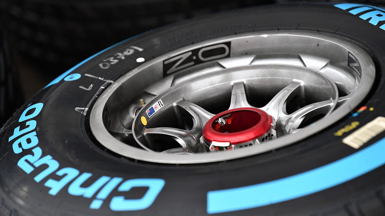 Pirelli tyres at Formula One World Championship, Rd2, Chinese Grand Prix, Preparations, Shanghai, China, Thursday 6 April 2017. © Sutton Motorsport Images