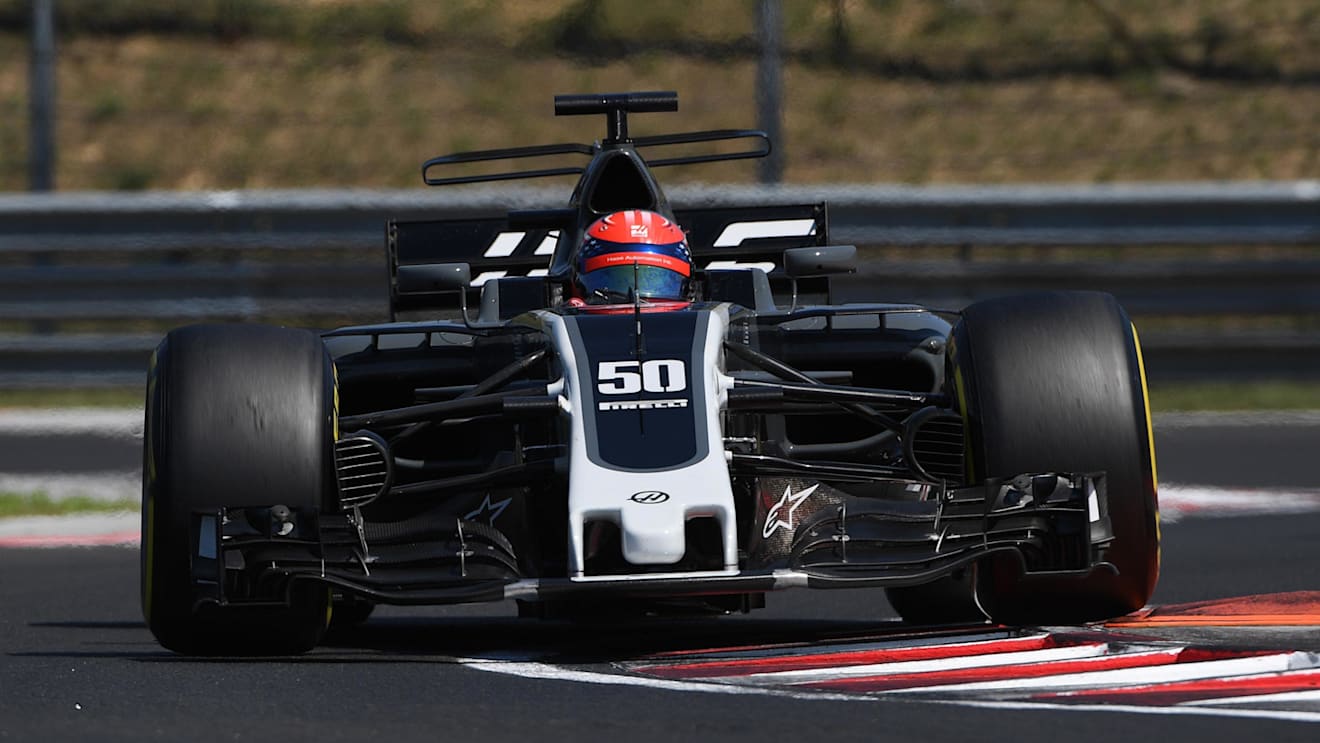 Santino Ferrucci (USA) Haas VF-17 at Formula One Testing, Day One, Hungaroring, Hungary, Tuesday 1 August 2017. © Sutton Images