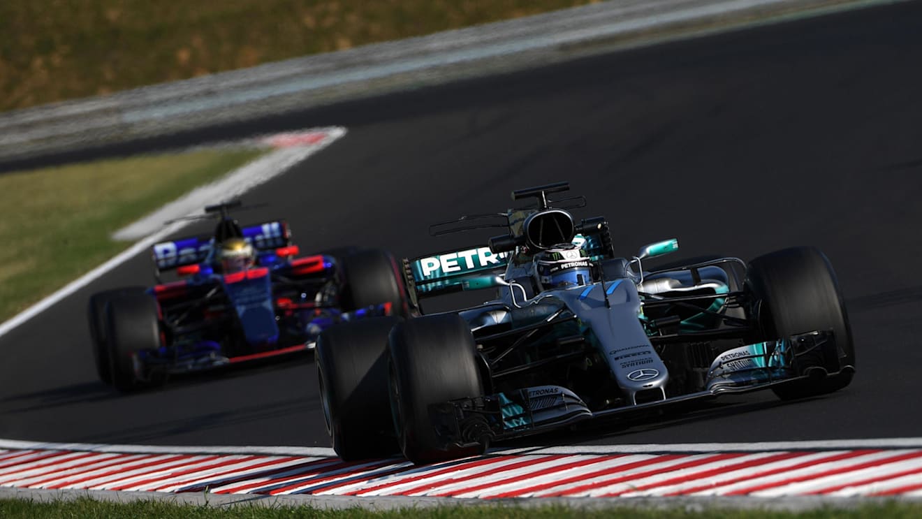 Valtteri Bottas (FIN) Mercedes-Benz F1 W08 Hybrid at Formula One Testing, Day One, Hungaroring, Hungary, Tuesday 1 August 2017. © Sutton Images