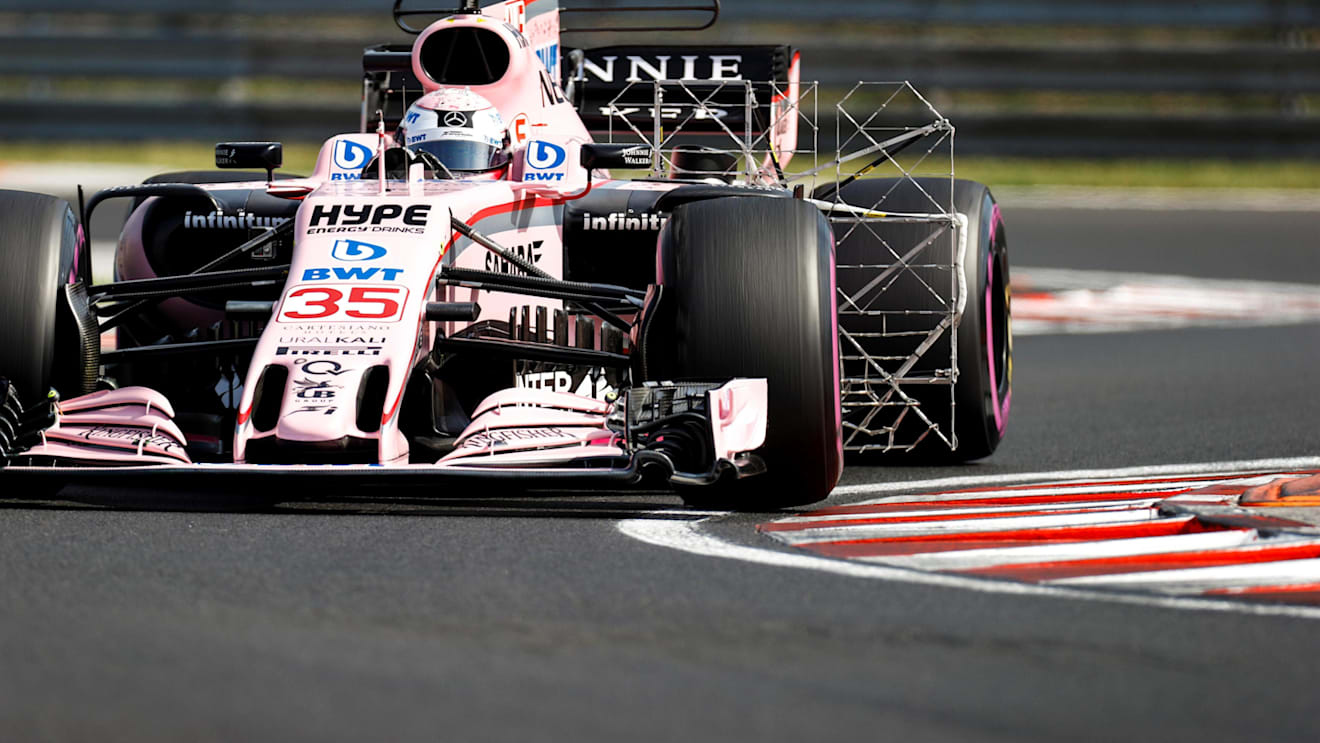 Lucas Auer (AUT) Force India VJM10 at Formula One Testing, Day Two, Hungaroring, Hungary, Wednesday 2 August 2017. © Sutton Images