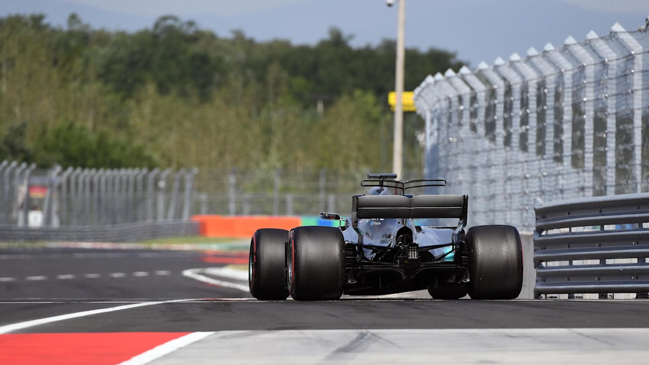 George Russell (GBR) Mercedes-Benz F1 W08 Hybrid at Formula One Testing, Day Two, Hungaroring, Hungary, Wednesday 2 August 2017. © Sutton Images