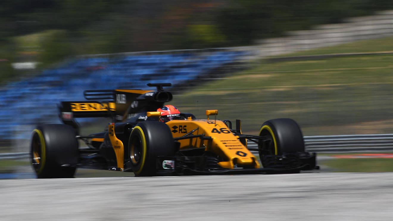 Robert Kubica (POL) Renault Sport F1 Team RS17 at Formula One Testing, Day Two, Hungaroring, Hungary, Wednesday 2 August 2017. © Sutton Images
