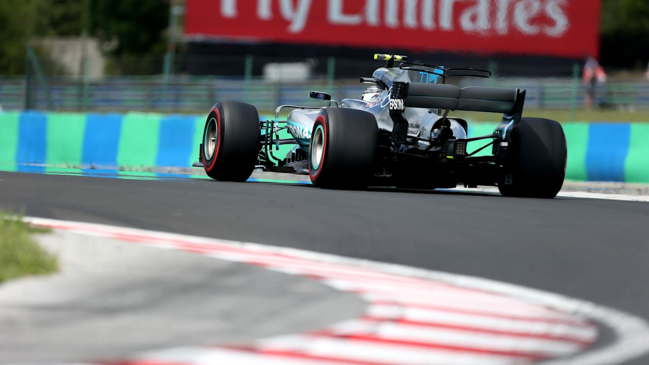 Valtteri Bottas (FIN) Mercedes-Benz F1 W08 Hybrid at Formula One World Championship, Rd11, Hungarian Grand Prix, Practice, Hungaroring, Hungary, Friday 28 July 2017. © Sutton Images
