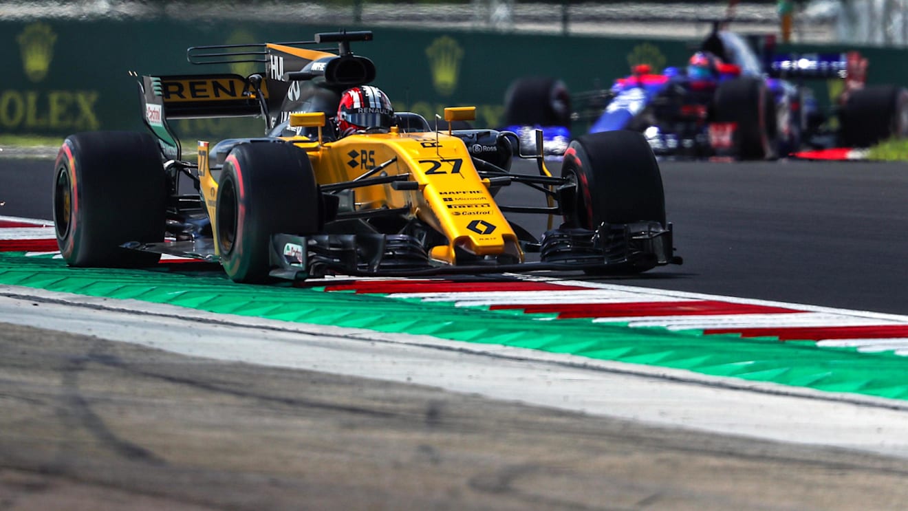 Nico Hulkenberg (GER) Renault Sport F1 Team RS17 at Formula One World Championship, Rd11, Hungarian Grand Prix, Preparations, Hungaroring, Hungary, Thursday 27 July 2017. © Sutton Images