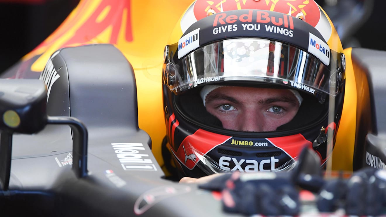 Max Verstappen (NED) Red Bull Racing RB13 at Formula One World Championship, Rd11, Hungarian Grand Prix, Practice, Hungaroring, Hungary, Friday 28 July 2017. © Sutton Images