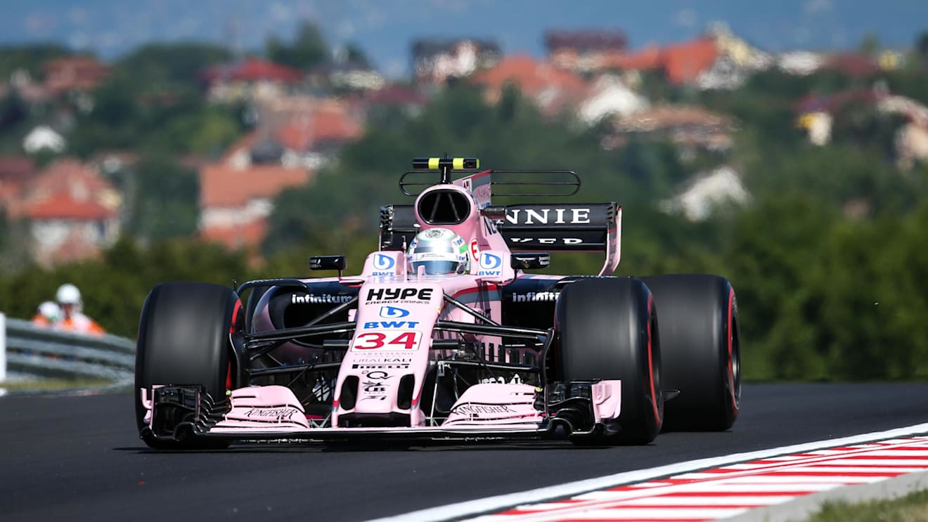 Alfonso Celis jr (MEX) Force India VJM10 at Formula One World Championship, Rd11, Hungarian Grand Prix, Practice, Hungaroring, Hungary, Friday 28 July 2017. © Sutton Images