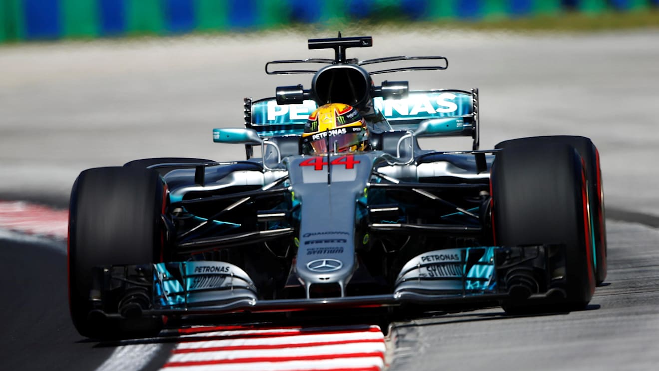 Lewis Hamilton (GBR) Mercedes-Benz F1 W08 Hybrid at Formula One World Championship, Rd11, Hungarian Grand Prix, Practice, Hungaroring, Hungary, Friday 28 July 2017. © Sutton Images