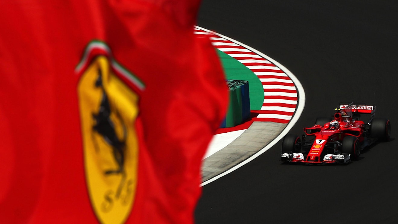 Kimi Raikkonen (FIN) Ferrari SF70-H at Formula One World Championship, Rd11, Hungarian Grand Prix, Practice, Hungaroring, Hungary, Friday 28 July 2017. © Sutton Images