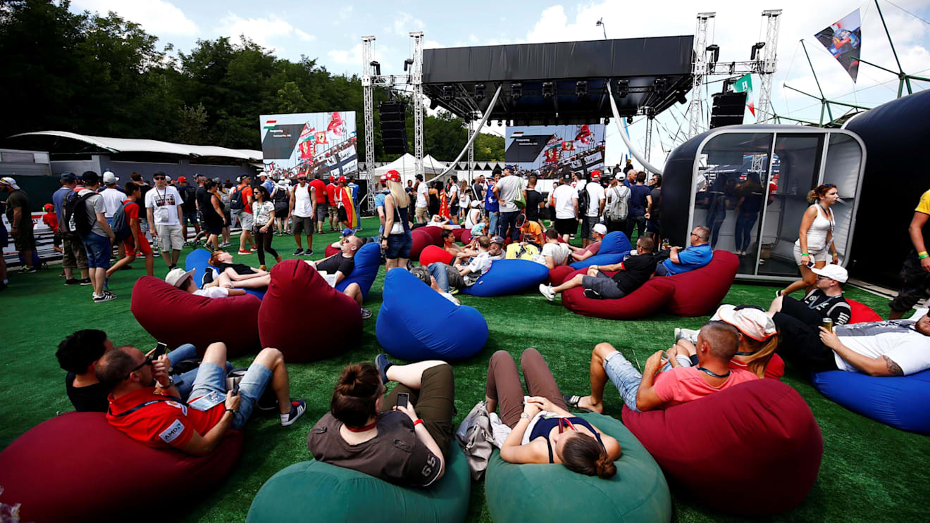 Fans at Formula One World Championship, Rd11, Hungarian Grand Prix, Practice, Hungaroring, Hungary, Friday 28 July 2017. © Sutton Images
