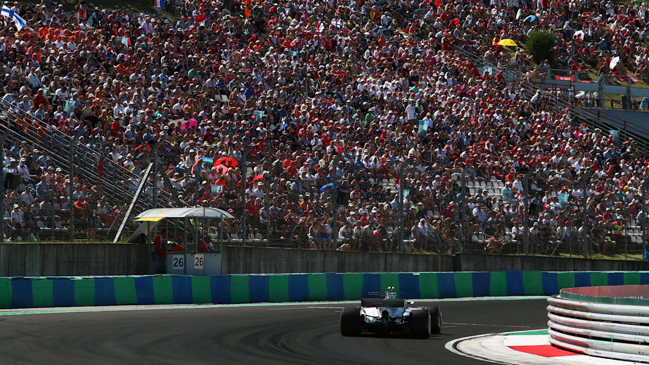 Valtteri Bottas (FIN) Mercedes-Benz F1 W08 Hybrid at Formula One World Championship, Rd11, Hungarian Grand Prix, Qualifying, Hungaroring, Hungary, Saturday 29 July 2017. © Sutton Images
