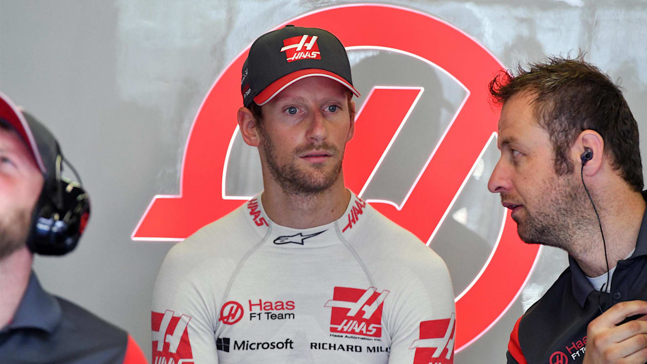 Romain Grosjean (FRA) Haas F1 at Formula One World Championship, Rd11, Hungarian Grand Prix, Qualifying, Hungaroring, Hungary, Saturday 29 July 2017. © Sutton Images
