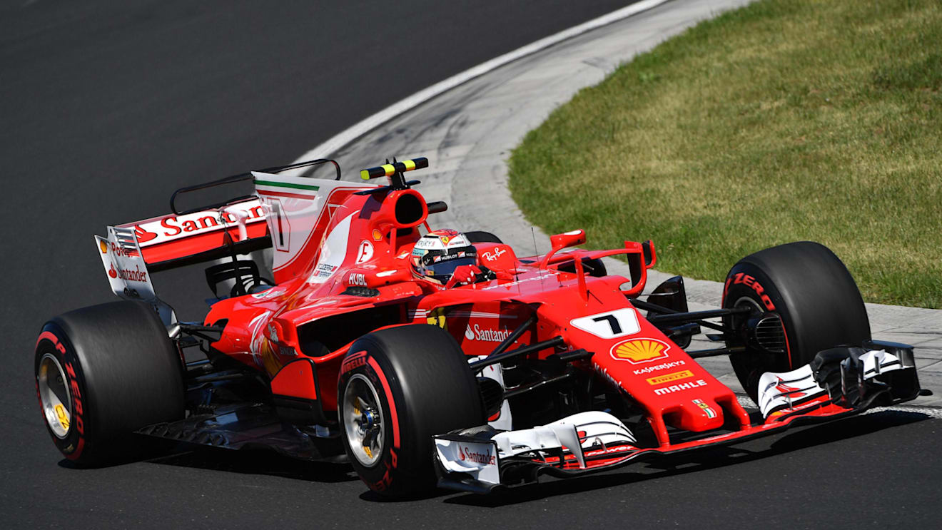 Kimi Raikkonen (FIN) Ferrari SF70-H at Formula One World Championship, Rd11, Hungarian Grand Prix, Qualifying, Hungaroring, Hungary, Saturday 29 July 2017. © Sutton Images