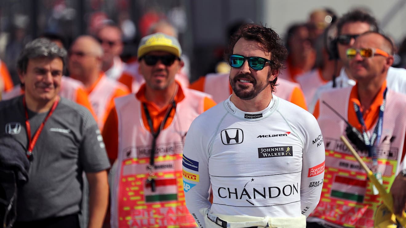 Fernando Alonso (ESP) McLaren at Formula One World Championship, Rd11, Hungarian Grand Prix, Race, Hungaroring, Hungary, Sunday 30 July 2017. © Sutton Images