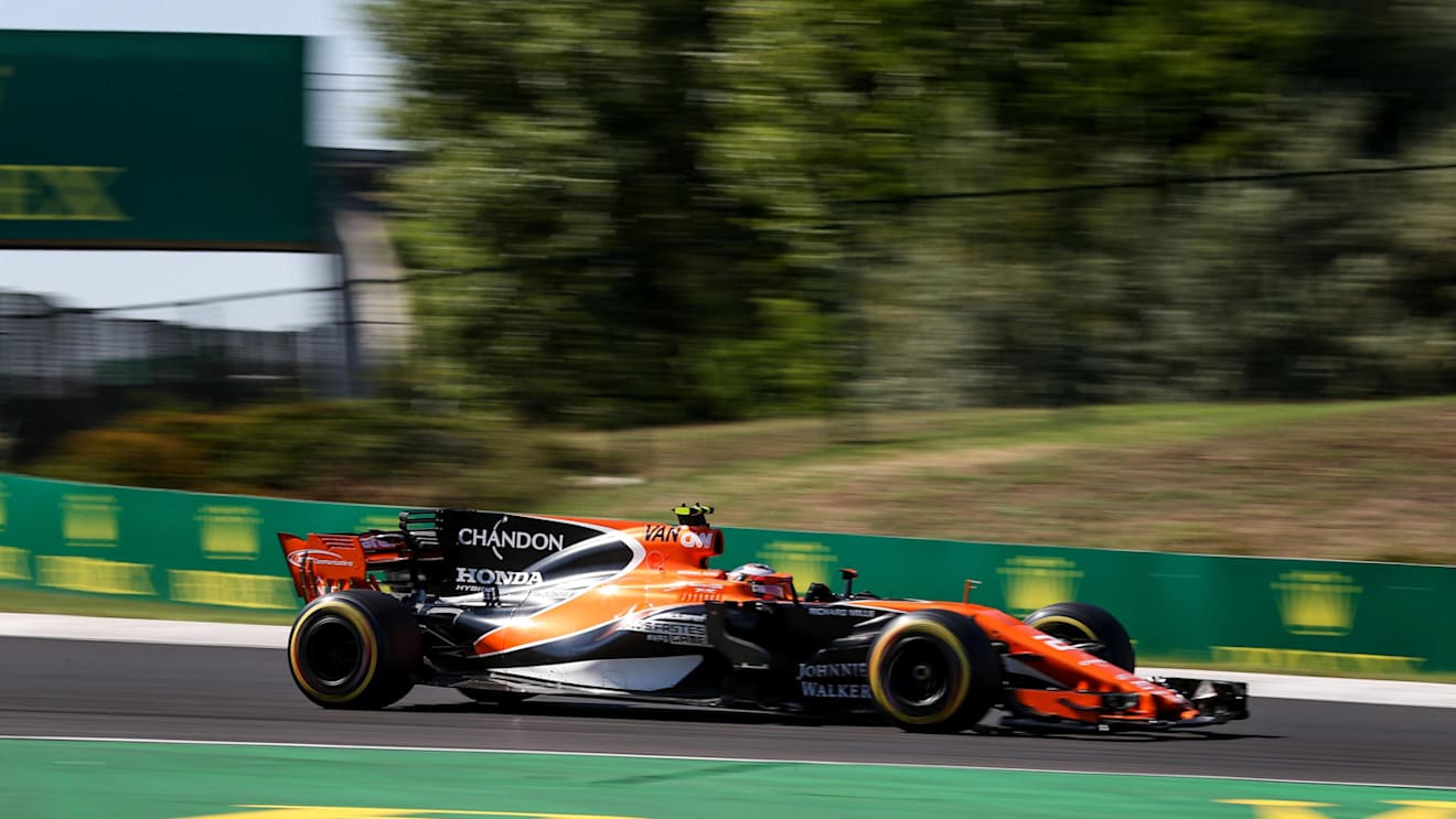 Stoffel Vandoorne (BEL) McLaren MCL32 at Formula One World Championship, Rd11, Hungarian Grand Prix, Race, Hungaroring, Hungary, Sunday 30 July 2017. © Sutton Images