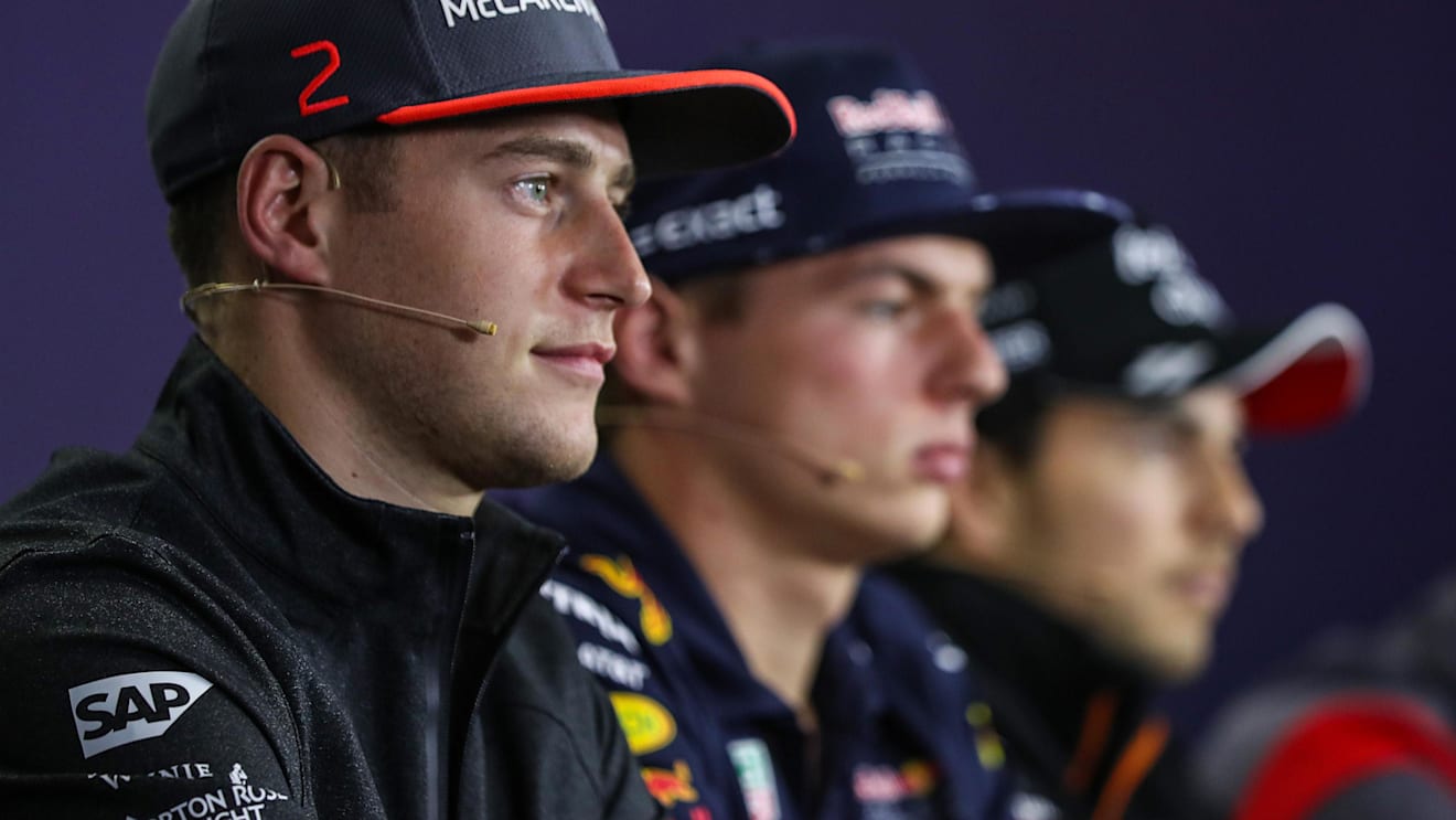 Stoffel Vandoorne (BEL) McLaren in the Press Conference at Formula One World Championship, Rd11, Hungarian Grand Prix, Preparations, Hungaroring, Hungary, Thursday 27 July 2017. © Sutton Images