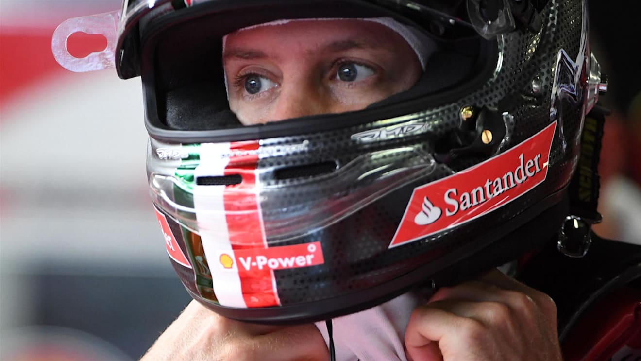 Sebastian Vettel (GER) Ferrari at Formula One World Championship, Rd13, Italian Grand Prix, Practice, Monza, Italy, Friday 1 September 2017. © Sutton Images