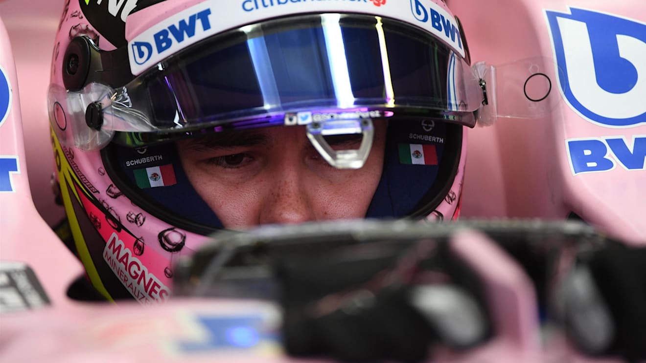 Sergio Perez (MEX) Force India VJM10 at Formula One World Championship, Rd13, Italian Grand Prix, Practice, Monza, Italy, Friday 1 September 2017. © Sutton Images