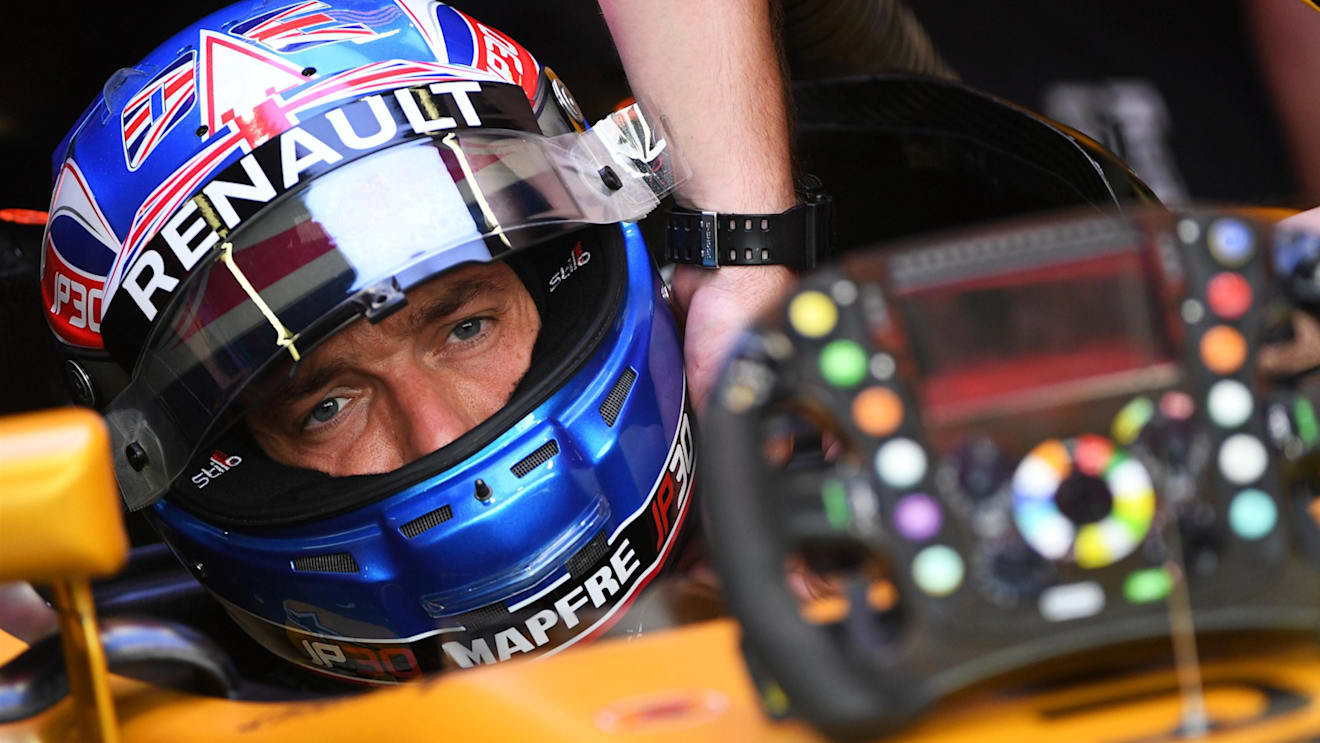 Jolyon Palmer (GBR) Renault Sport F1 Team RS17 at Formula One World Championship, Rd13, Italian Grand Prix, Practice, Monza, Italy, Friday 1 September 2017. © Sutton Images