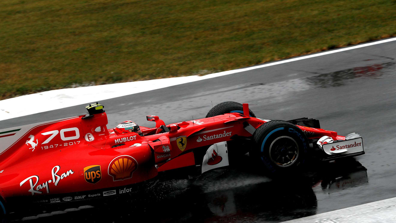 Kimi Raikkonen (FIN) Ferrari SF70-H at Formula One World Championship, Rd13, Italian Grand Prix, Qualifying, Monza, Italy, Saturday 2 September 2017. © Sutton Images