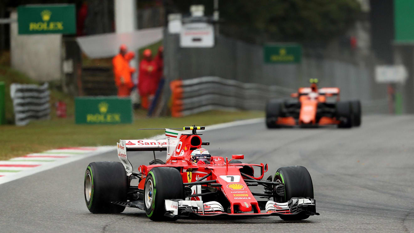 Kimi Raikkonen (FIN) Ferrari SF70-H at Formula One World Championship, Rd13, Italian Grand Prix, Qualifying, Monza, Italy, Saturday 2 September 2017. © Sutton Images