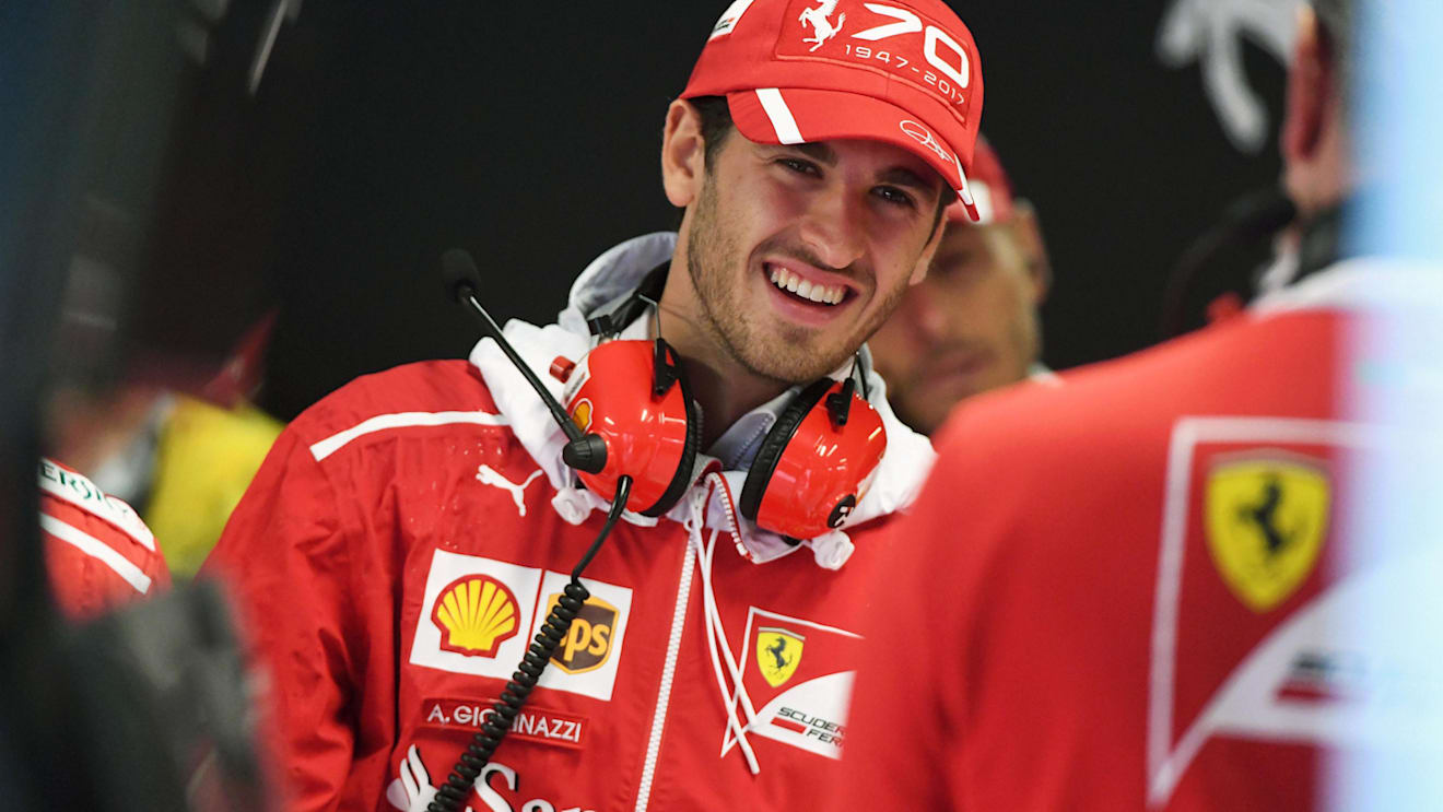 Antonio Giovinazzi (ITA) Ferrari Test and Reserve Driver at Formula One World Championship, Rd13, Italian Grand Prix, Qualifying, Monza, Italy, Saturday 2 September 2017. © Sutton Images