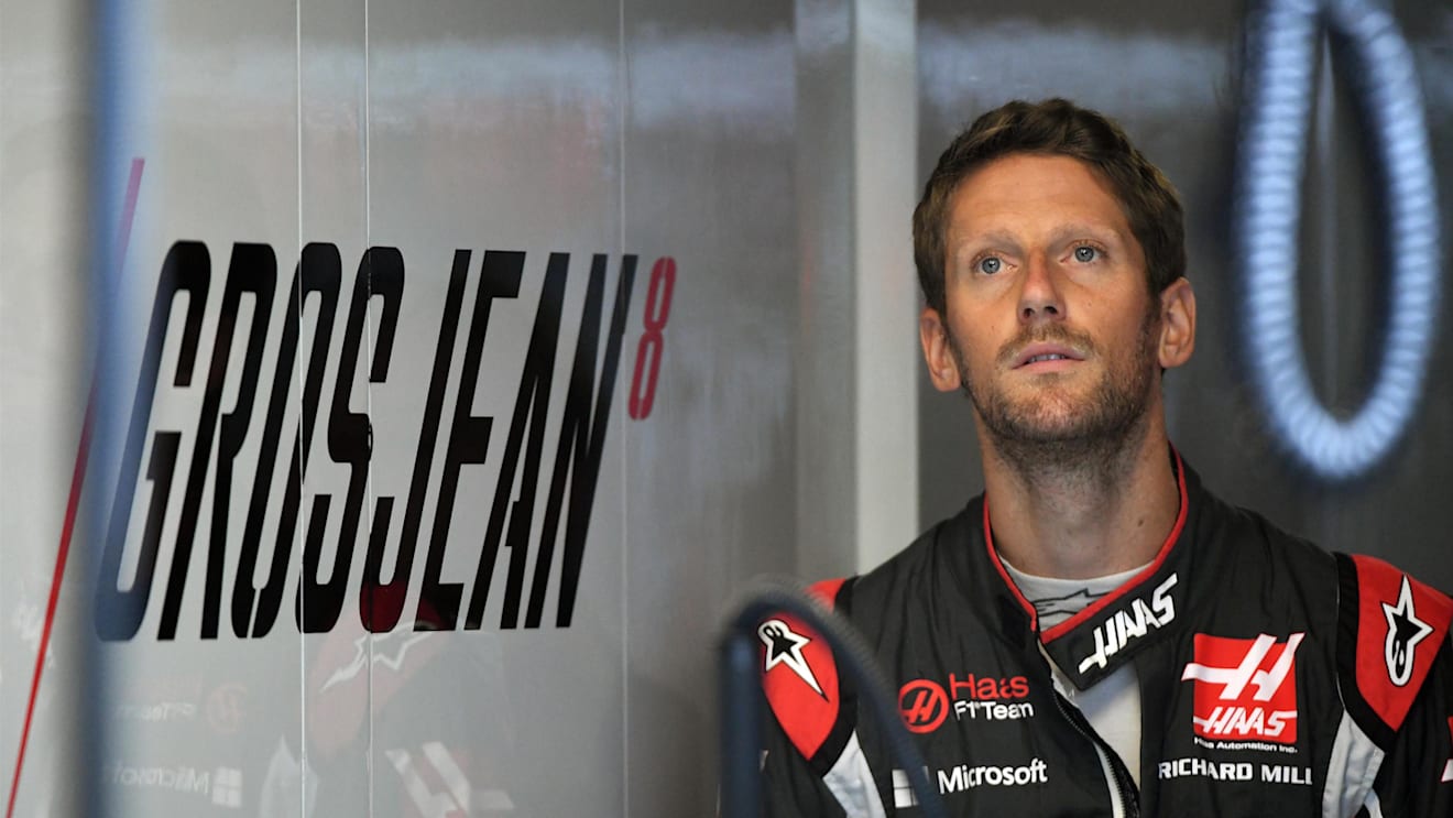 Romain Grosjean (FRA) Haas F1 at Formula One World Championship, Rd13, Italian Grand Prix, Qualifying, Monza, Italy, Saturday 2 September 2017. © Sutton Images