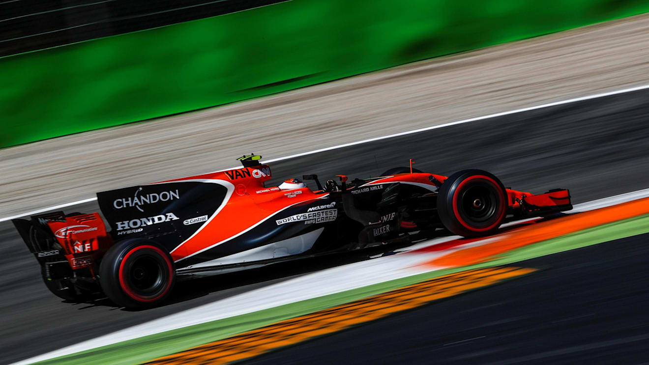 Stoffel Vandoorne (BEL) McLaren MCL32 at Formula One World Championship, Rd13, Italian Grand Prix, Race, Monza, Italy, Sunday 3 September 2017. © Sutton Images