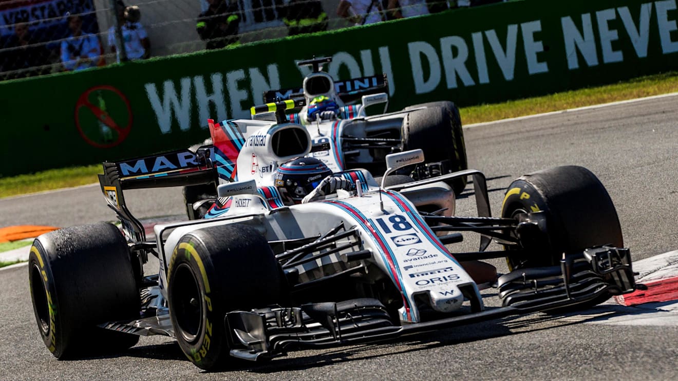 Lance Stroll (CDN) Williams FW40 at Formula One World Championship, Rd13, Italian Grand Prix, Race, Monza, Italy, Sunday 3 September 2017. © Sutton Images