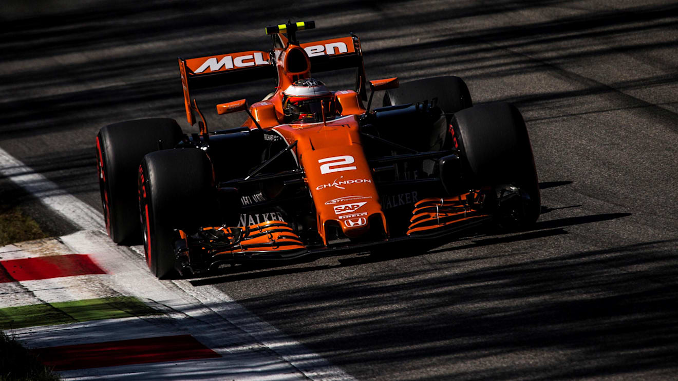 Stoffel Vandoorne (BEL) McLaren MCL32 at Formula One World Championship, Rd13, Italian Grand Prix, Race, Monza, Italy, Sunday 3 September 2017. © Sutton Images