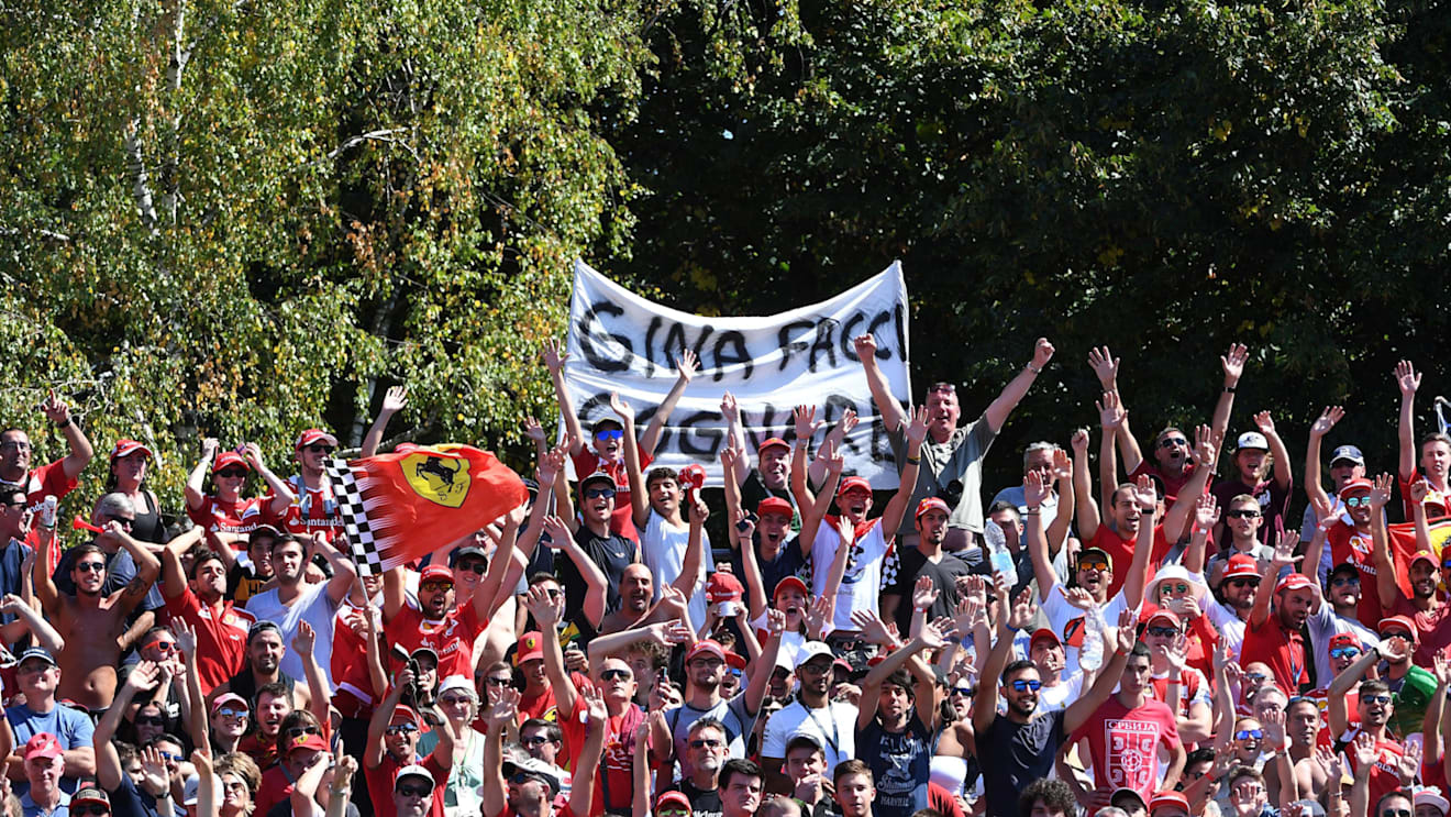 Ferrari fans at Formula One World Championship, Rd13, Italian Grand Prix, Race, Monza, Italy, Sunday 3 September 2017. © Sutton Images