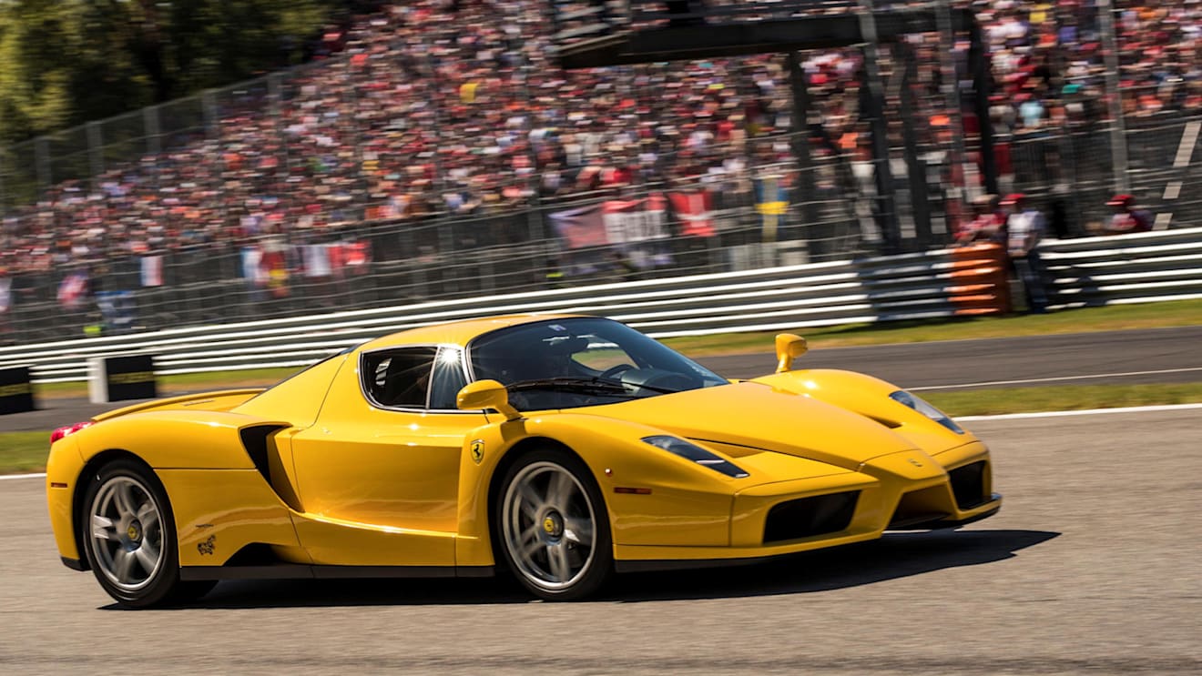 Ferrari Enzo at Formula One World Championship, Rd13, Italian Grand Prix, Race, Monza, Italy, Sunday 3 September 2017. © Sutton Images