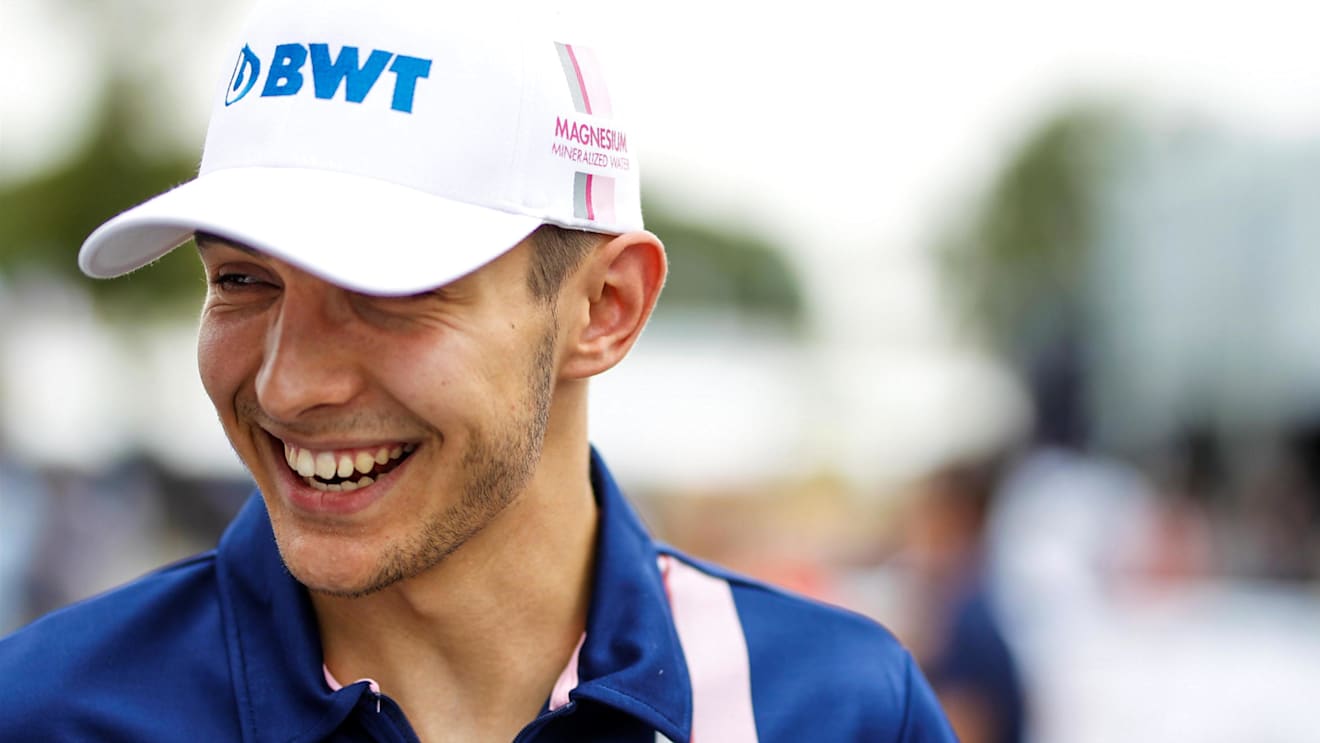Esteban Ocon (FRA) Force India at Formula One World Championship, Rd13, Italian Grand Prix, Preparations, Monza, Italy, Thursday 31 August 2017. © Sutton Images