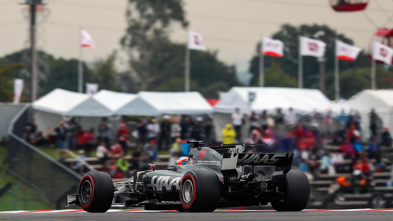 Romain Grosjean (FRA) Haas VF-17 at Formula One World Championship, Rd16, Japanese Grand Prix, Practice, Suzuka, Japan, Friday 6 October 2017. © Kym Illman/Sutton Images