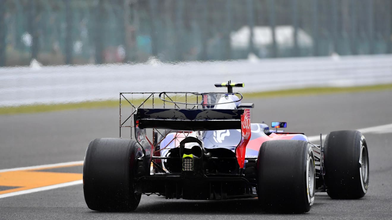 Carlos Sainz (ESP) Scuderia Toro Rosso STR12 with aero sensor at Formula One World Championship, Rd16, Japanese Grand Prix, Practice, Suzuka, Japan, Friday 6 October 2017. © Mark Sutton/Sutton Images