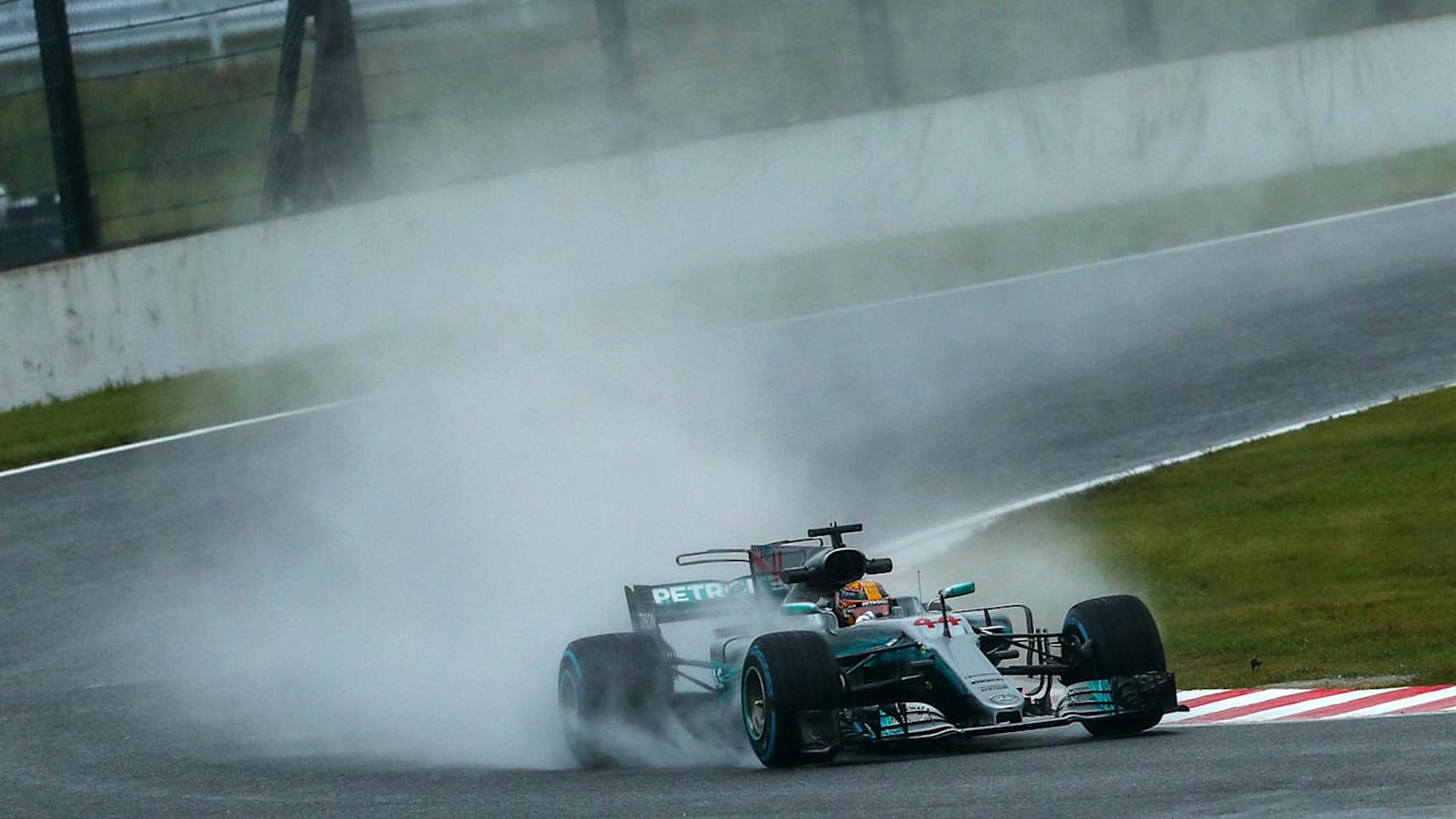 Lewis Hamilton (GBR) Mercedes AMG F1 at Formula One World Championship, Rd16, Japanese Grand Prix, Practice, Suzuka, Japan, Friday 6 October 2017. © Kym Illman/Sutton Images