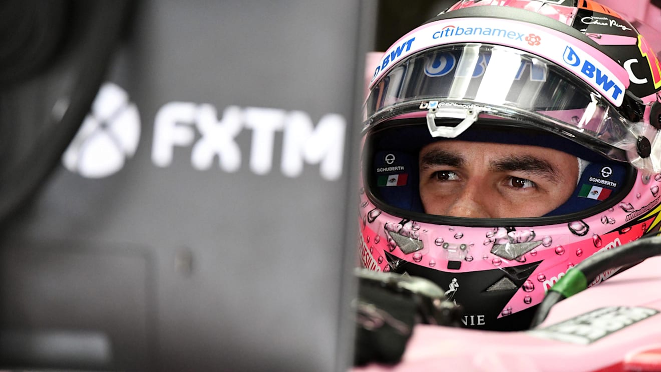 Sergio Perez (MEX) Force India at Formula One World Championship, Rd16, Japanese Grand Prix, Qualifying, Suzuka, Japan, Saturday 7 October 2017. © Mark Sutton/Sutton Images