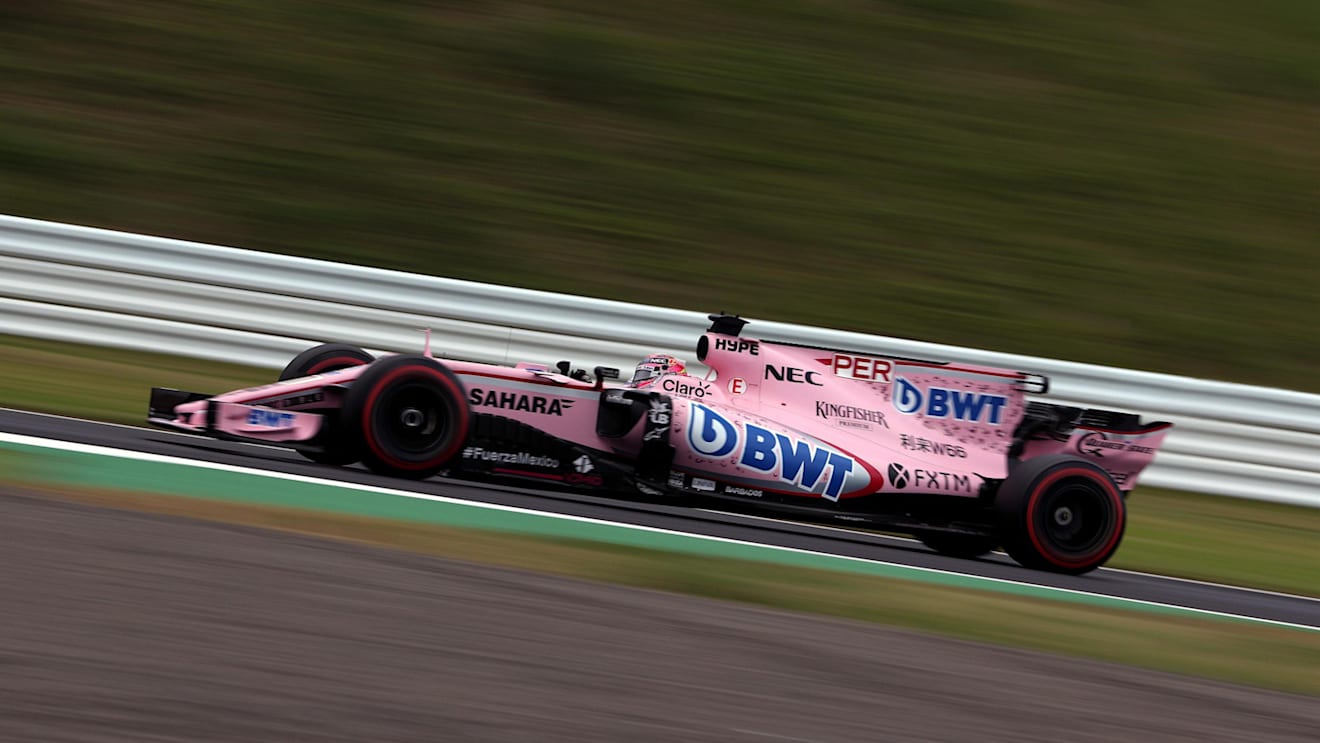 Sergio Perez (MEX) Force India VJM10 at Formula One World Championship, Rd16, Japanese Grand Prix, Qualifying, Suzuka, Japan, Saturday 7 October 2017. © Manuel Goria/Sutton Images