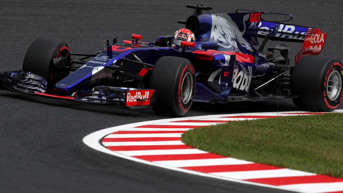 Pierre Gasly (FRA) Scuderia Toro Rosso STR12 at Formula One World Championship, Rd16, Japanese Grand Prix, Qualifying, Suzuka, Japan, Saturday 7 October 2017. © Manuel Goria/Sutton Images