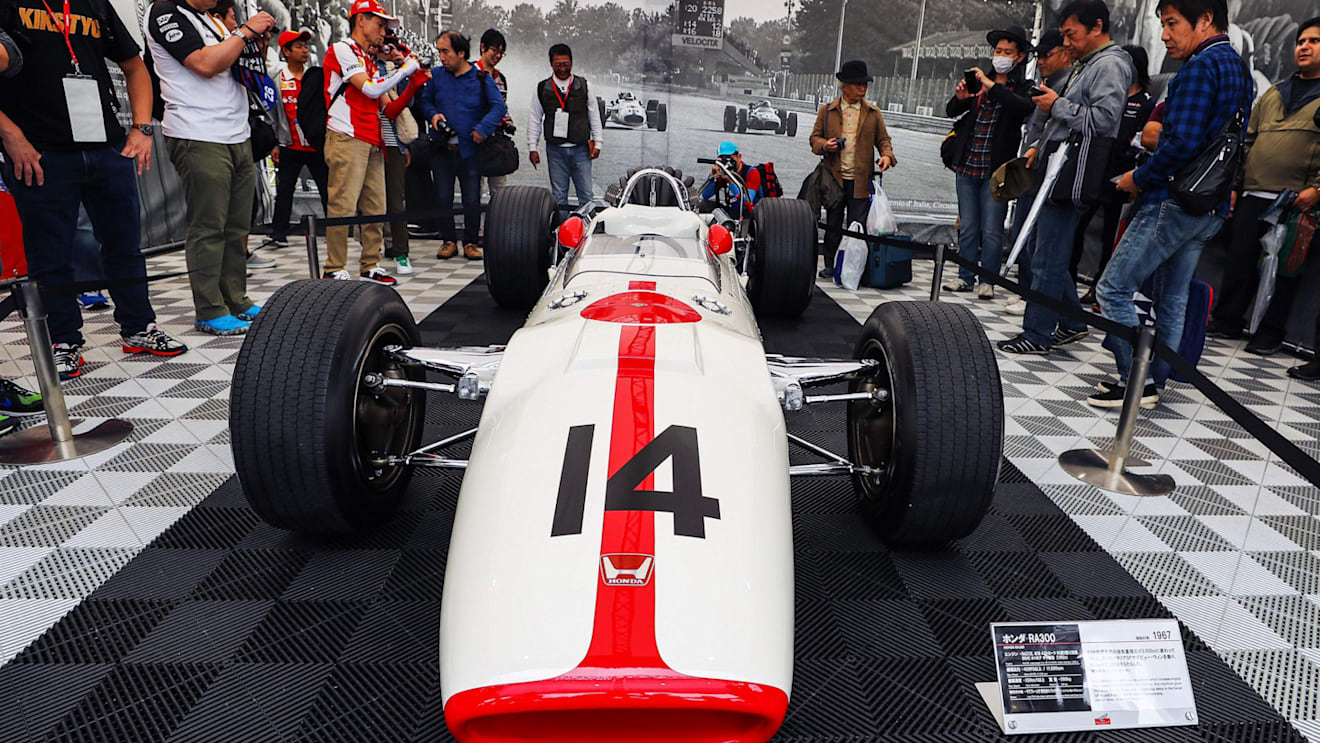 Honda RA300 display at Formula One World Championship, Rd16, Japanese Grand Prix, Qualifying, Suzuka, Japan, Saturday 7 October 2017. © Kym Illman/Sutton Images