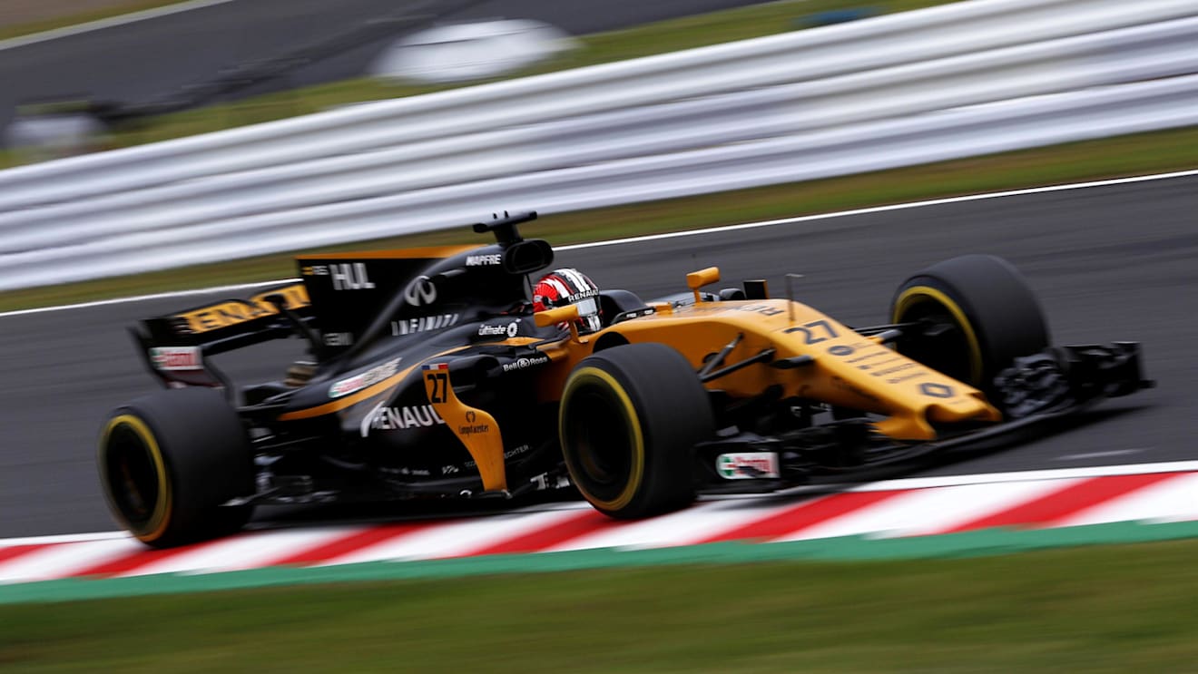 Nico Hulkenberg (GER) Renault Sport F1 Team RS17 at Formula One World Championship, Rd16, Japanese Grand Prix, Qualifying, Suzuka, Japan, Saturday 7 October 2017. © Manuel Goria/Sutton Images