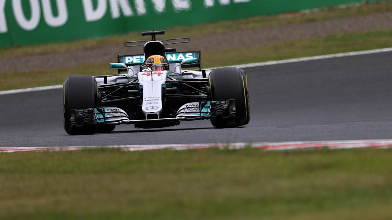 Lewis Hamilton (GBR) Mercedes-Benz F1 W08 Hybrid at Formula One World Championship, Rd16, Japanese Grand Prix, Qualifying, Suzuka, Japan, Saturday 7 October 2017. © Manuel Goria/Sutton Images