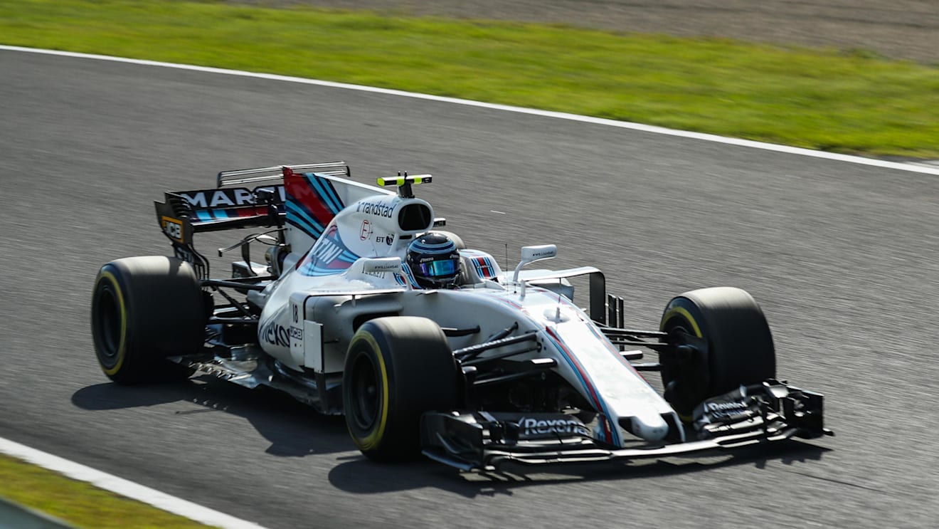 Lance Stroll (CDN) Williams FW40 at Formula One World Championship, Rd16, Japanese Grand Prix, Race, Suzuka, Japan, Sunday 8 October 2017. © Kym Illman/Sutton Images