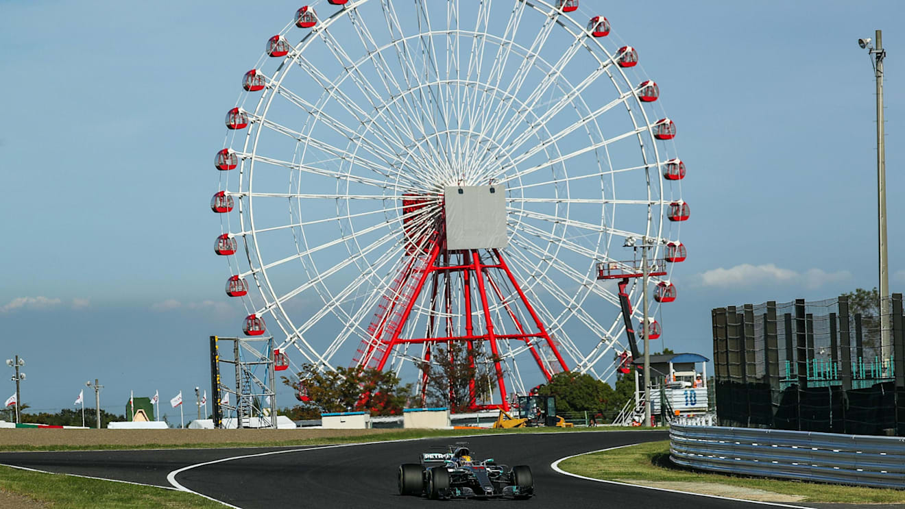 Lewis Hamilton (GBR) Mercedes-Benz F1 W08 Hybrid at Formula One World Championship, Rd16, Japanese Grand Prix, Race, Suzuka, Japan, Sunday 8 October 2017. © Kym Illman/Sutton Images